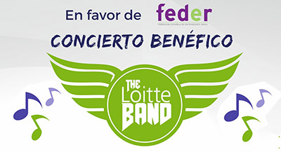 THE LOITTE BAND + Escipiones
Concierto benéfico en favor de FEDER
MIÉRCOLES 28 FEBRERO. 20:30h.
